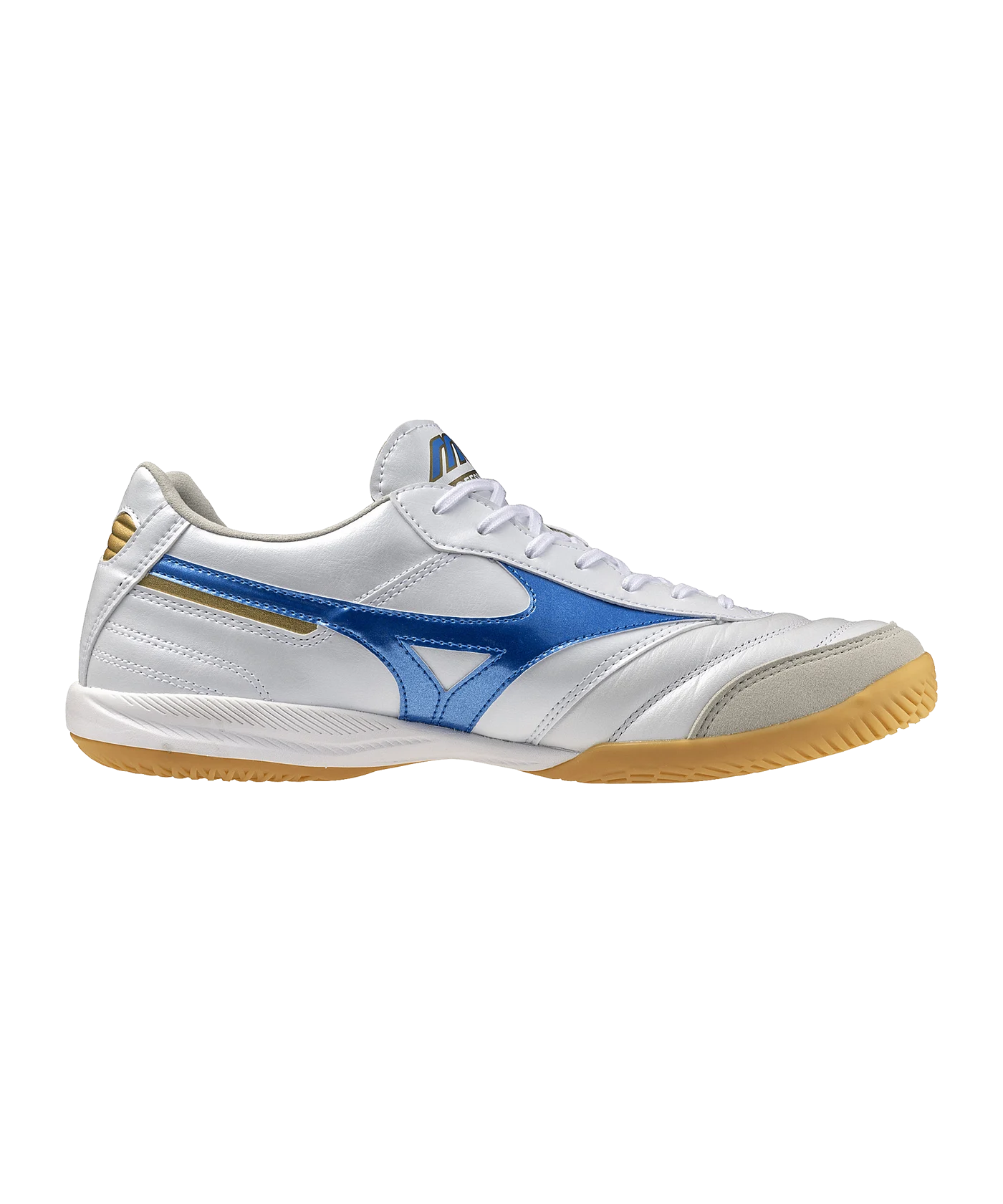 Mizuno Morelia Sala Elite IN Mugen Weiss Blau F25