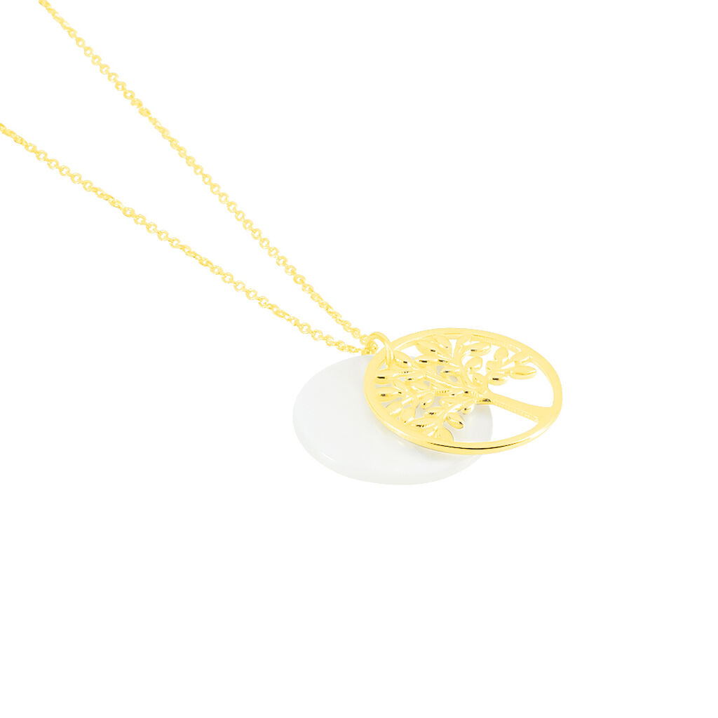 Collier Noamie Or Jaune Nacre