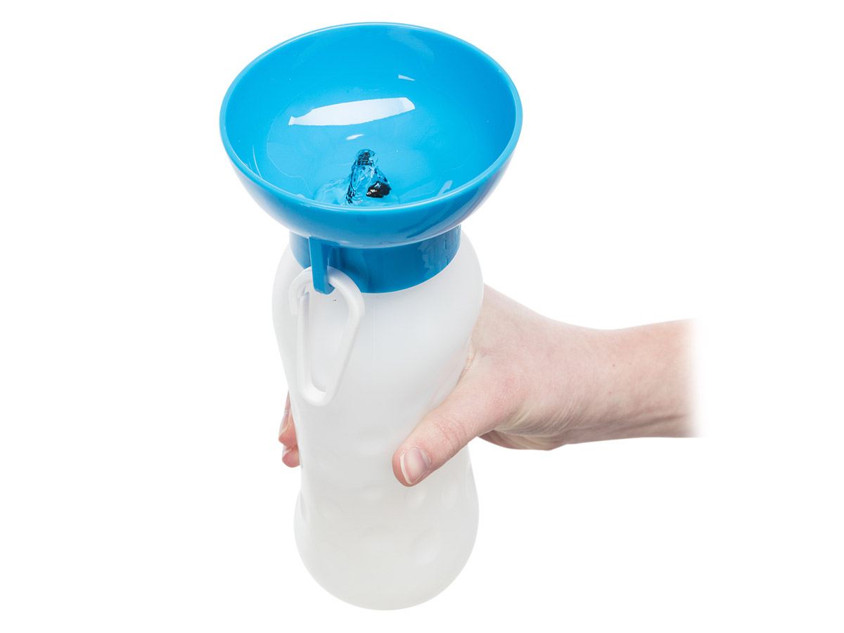 Trixie waterfles met drinkbak