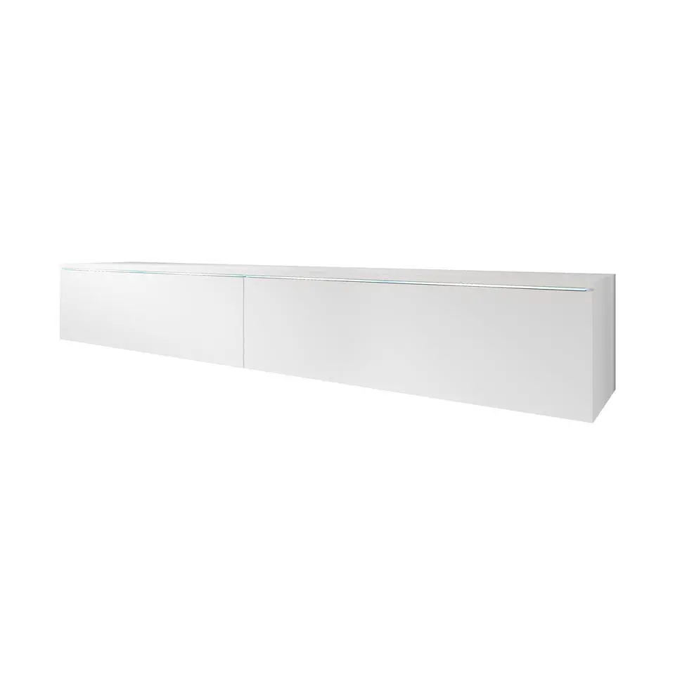 Meubella - TV-Meubel Dixon - Mat Wit - 180 cm