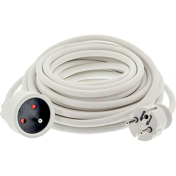 Rallonge électrique 10 m 10/16A - 220 V 3 x 1.5 mm²