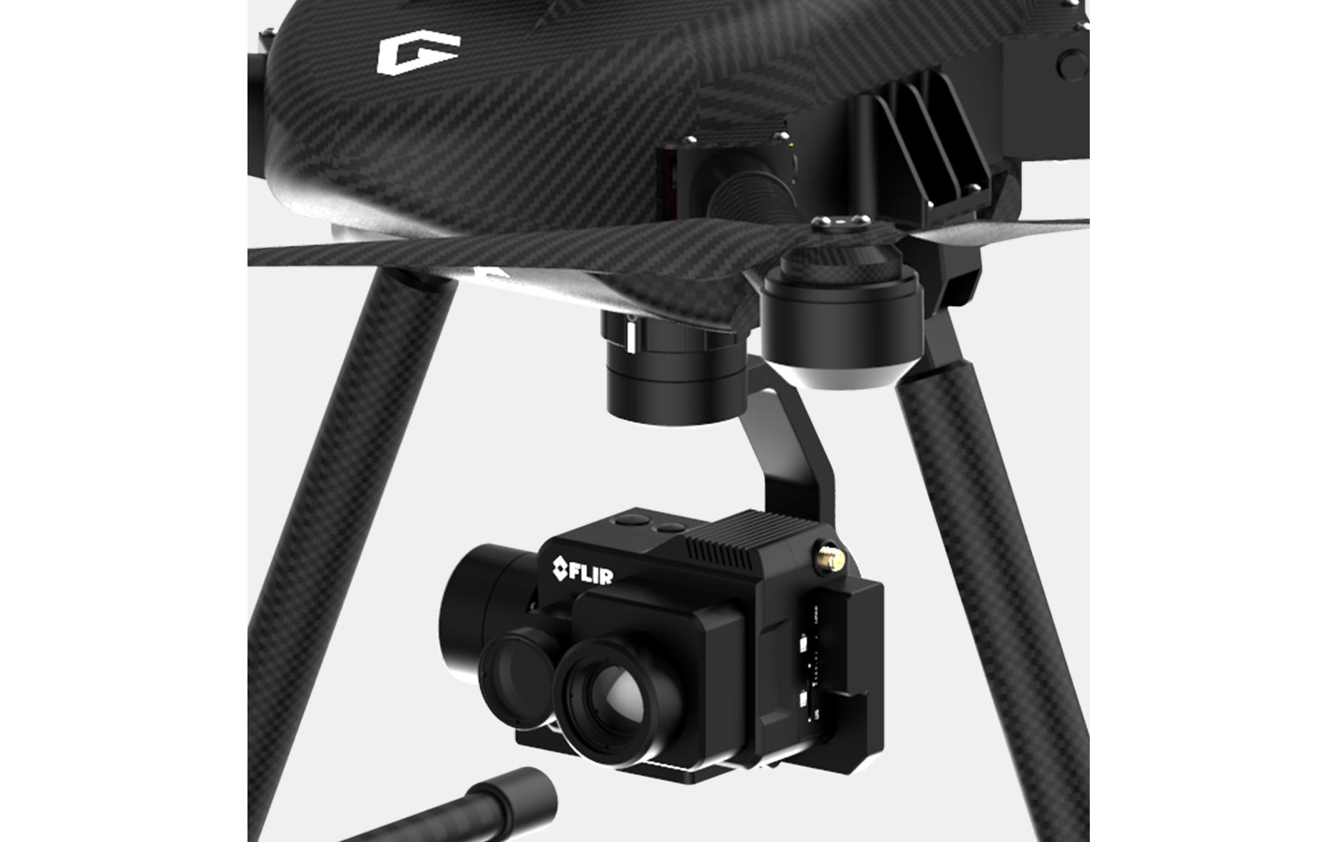 Gimbal Pixy F für FLIR Duo Pro R<br>Kompakter 3-Achs Kameragimbal für Multikopter