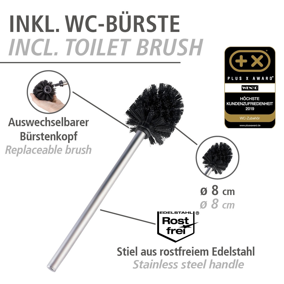 Wenko Rivalta wc-boy bamboe