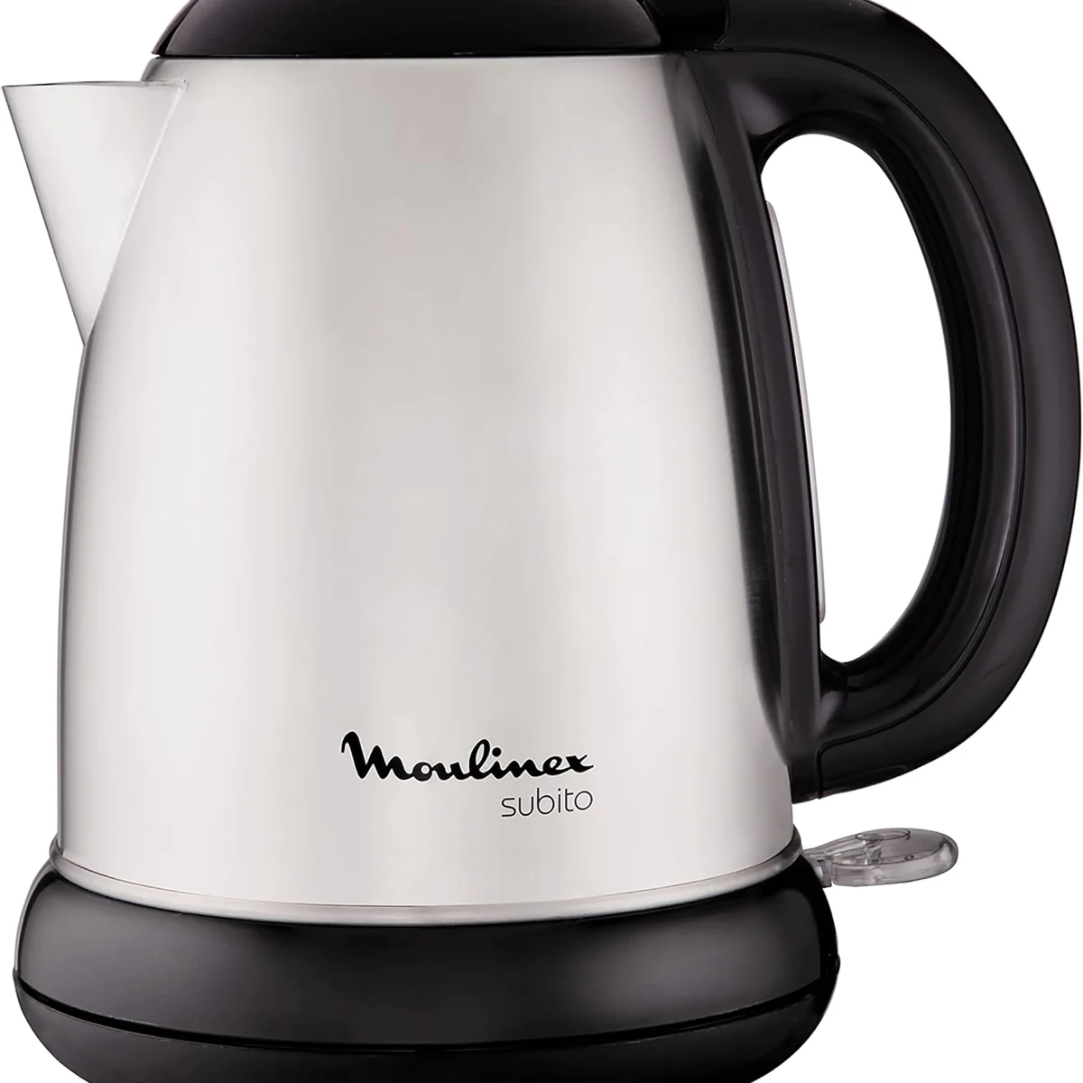 bouilloire électrique de 1,7L sans fil 2400W gris noir Moulinex