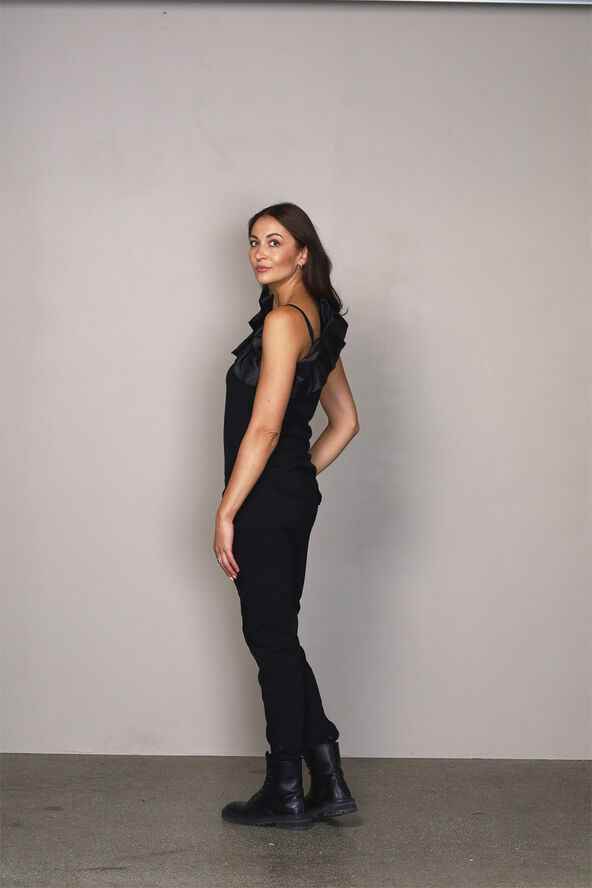 NÜ Denmark Xyrienne Top knit Black mix