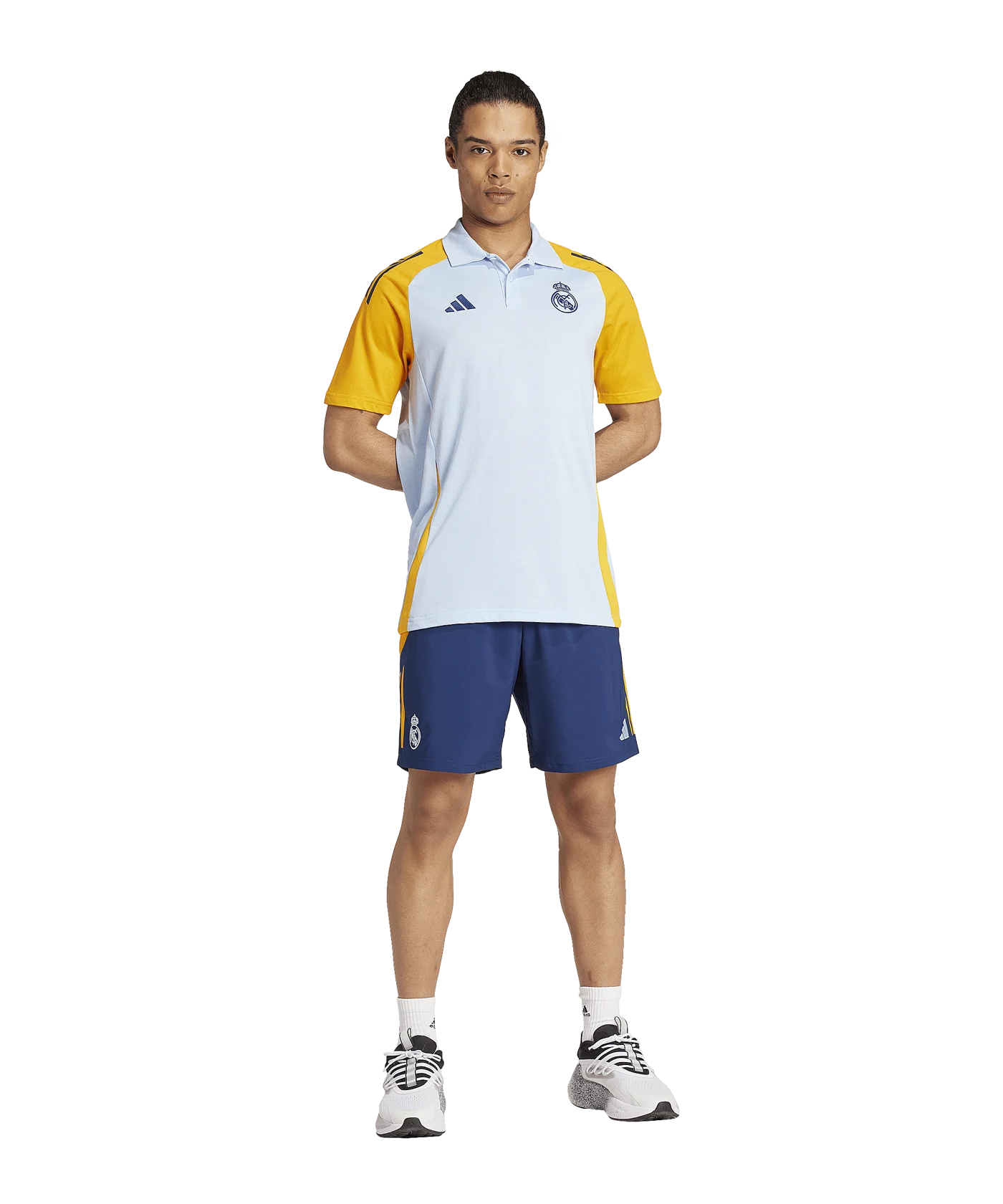 adidas Real Madrid Downtime Short Blau