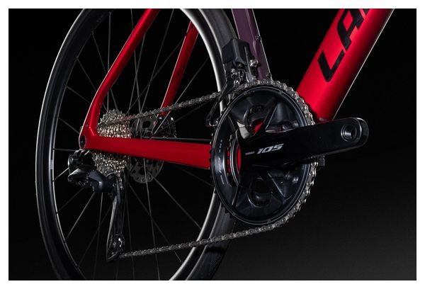 Vélo de Route Lapierre Pulsium 6.0 Shimano 105 Di2 12V 700 mm Rouge 2025
