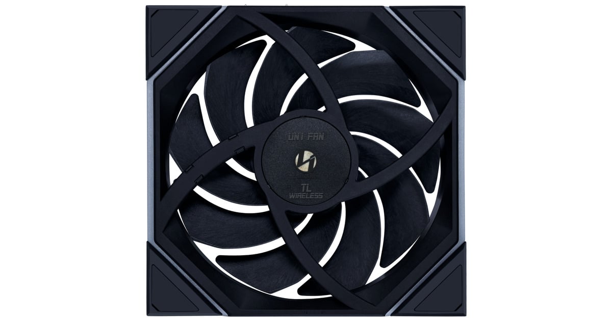 Lian LiUNI FAN TL 140 Wireless RGB case fan  (Zwart, 140 x 140 x 28 mm, PWM)