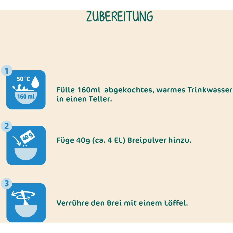 Milupa Milchbrei Sanfter Start Gute Nacht 400 g ab dem 5. Monat