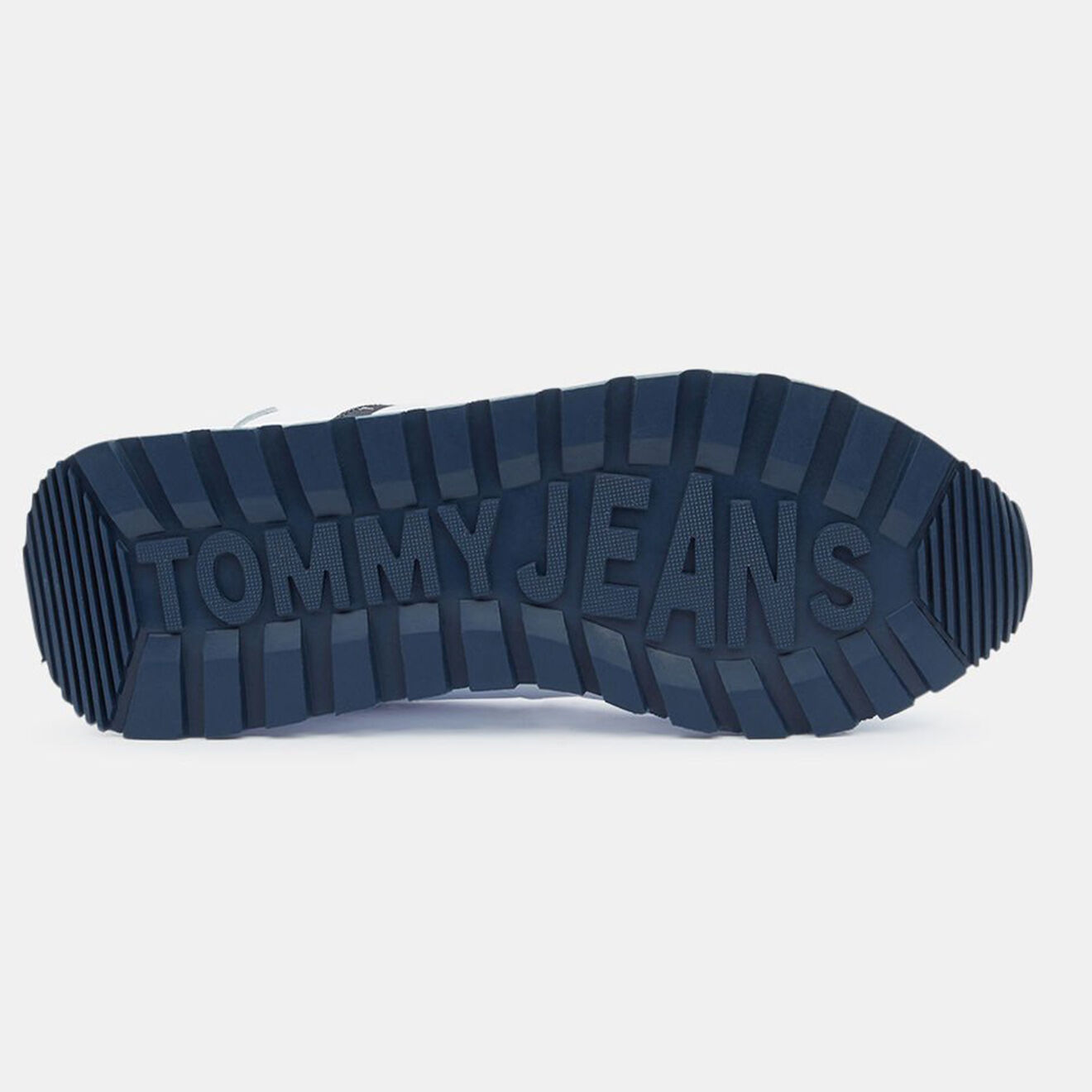 Tommy Jeans Baskets running en Cuir blanches