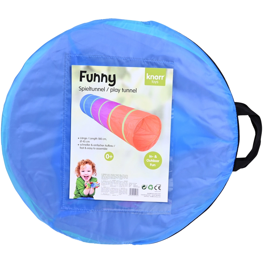 knorr toys® Spieltunnel Funny orange
