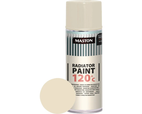 Maston radiatorsprayverf, glanzend magnolia, 400 ml