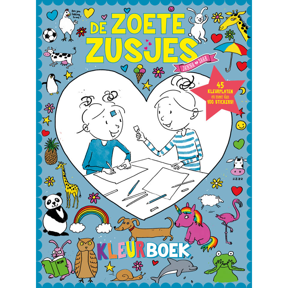 Zoete Zusjes kleurboek
