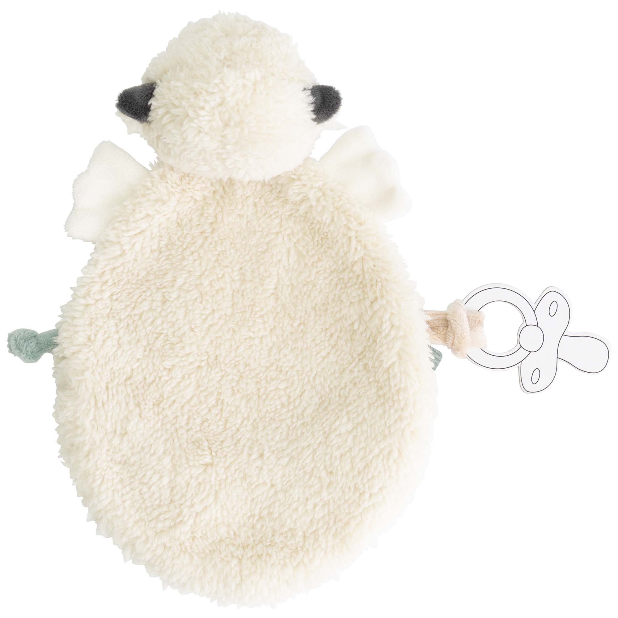 Prénatal knuffeldoekje Kleine Vriendjes wit