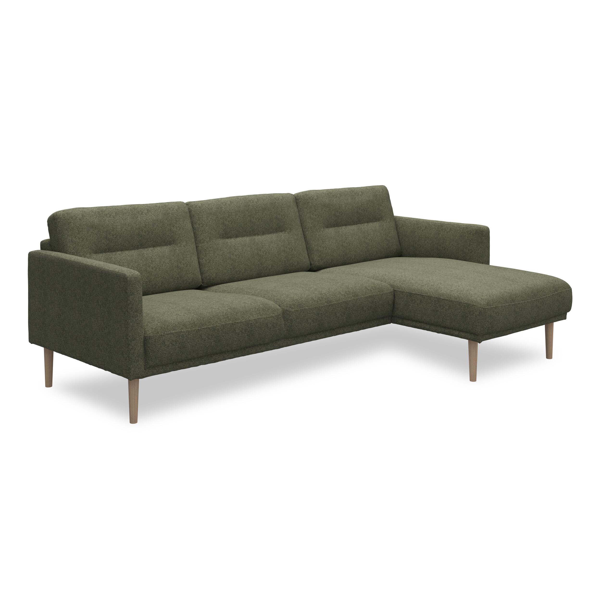 Larvik højrevendt sofa med chaiselong