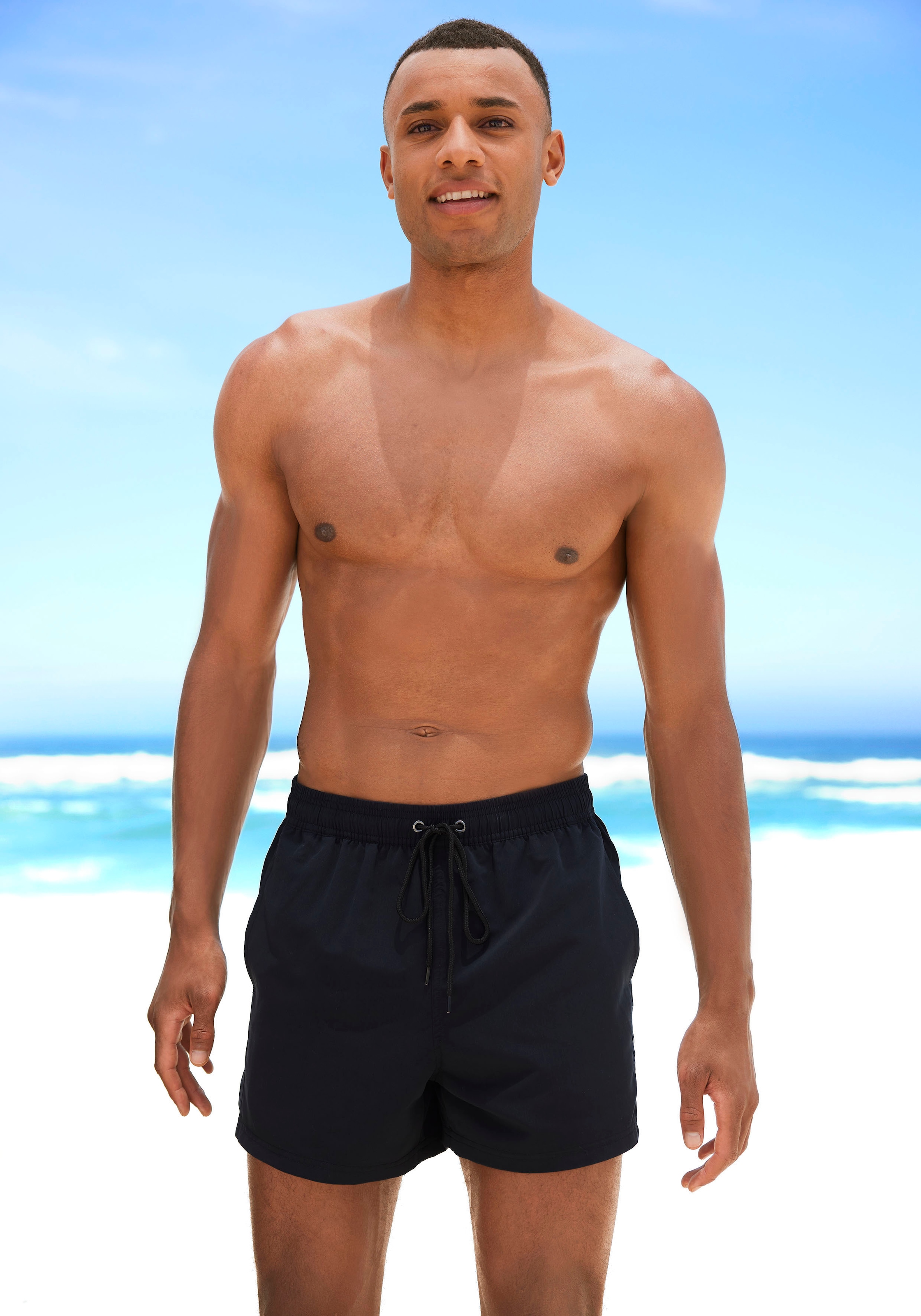 Venice Beach Badeshorts , mit grossem Markenschriftzug