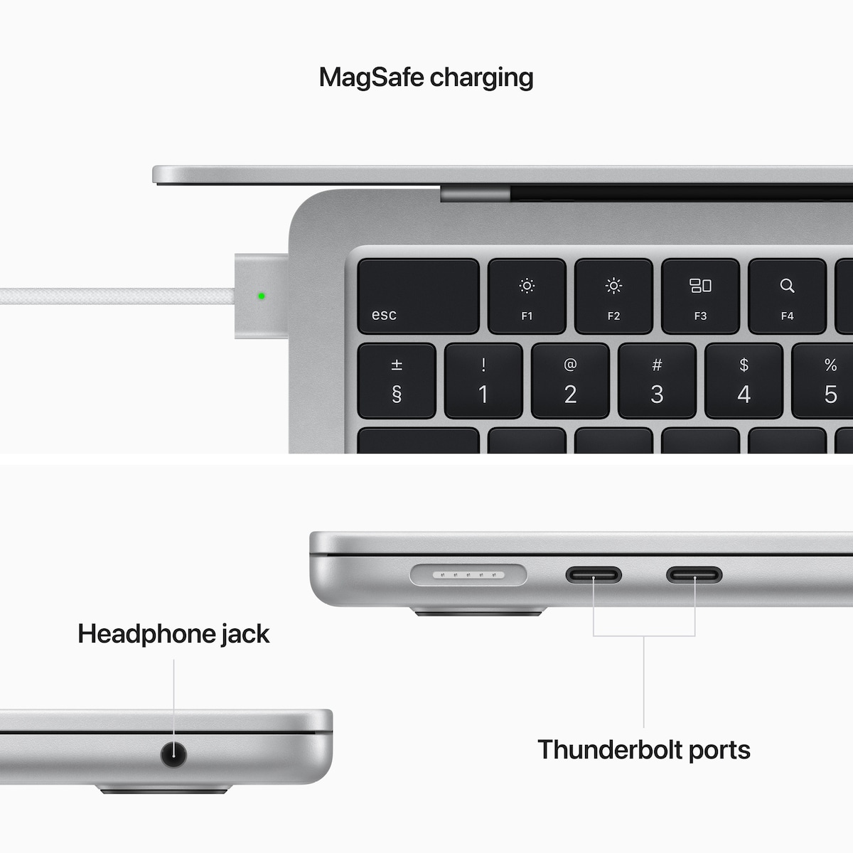 MacBook Air M2 8/512GB (sølv)