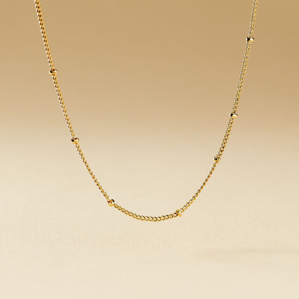 Collier Liza Plaqué Or Jaune