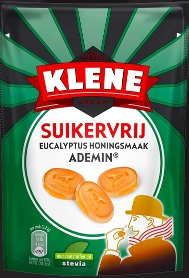 Klene Ademin Suikervrij 110g