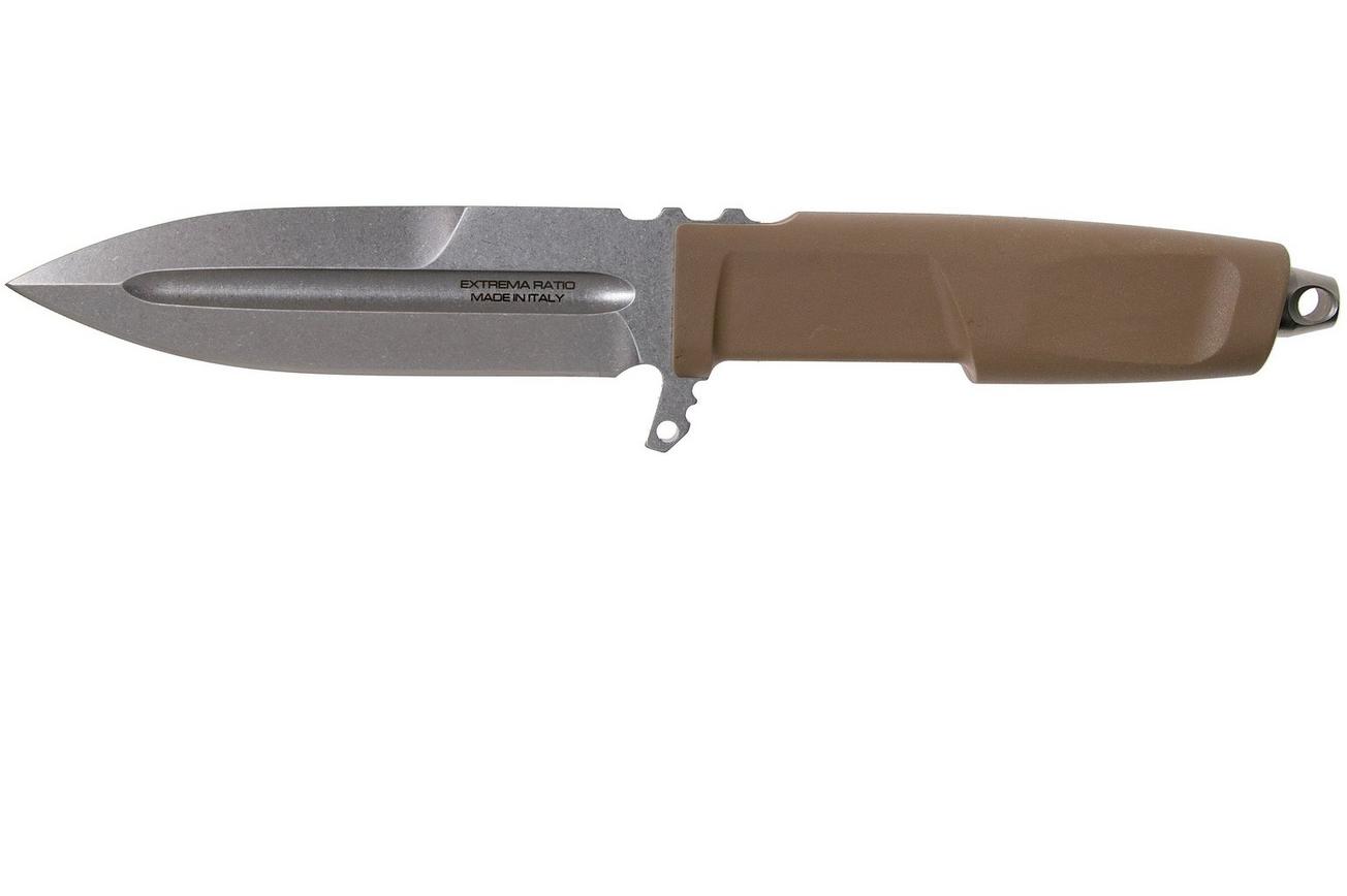 Extrema Ratio Contact C, Desert Stonewashed 04.1000.0216/DW vaststaand mes