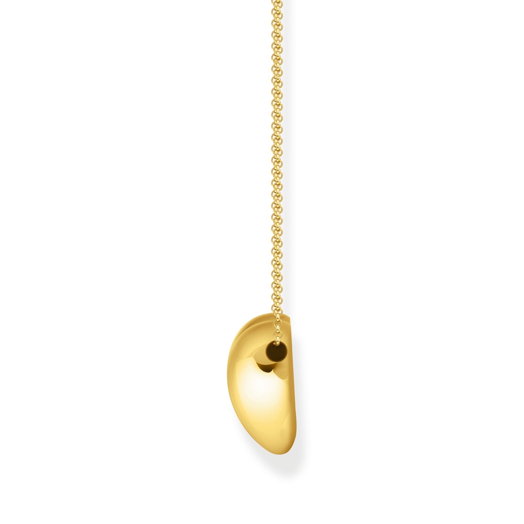 Thomas Sabo Bold Elegance Kette mit Anhänger in Herzform vergoldet