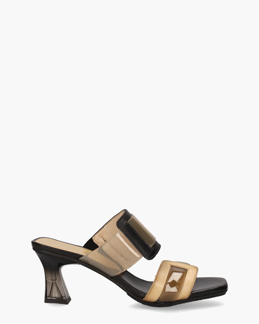 Hispanitas CHV232634 Zwart/Bruin Damesslippers