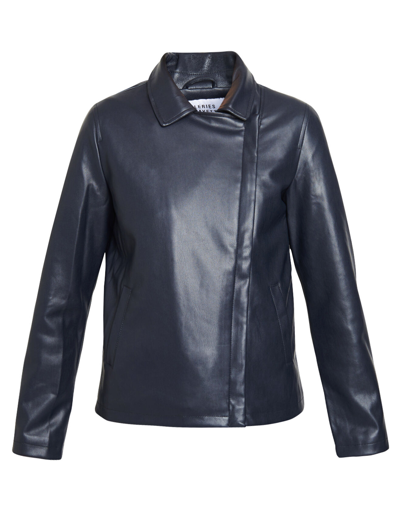 Galeries Lafayette Blouson Calpaga bleu marine
