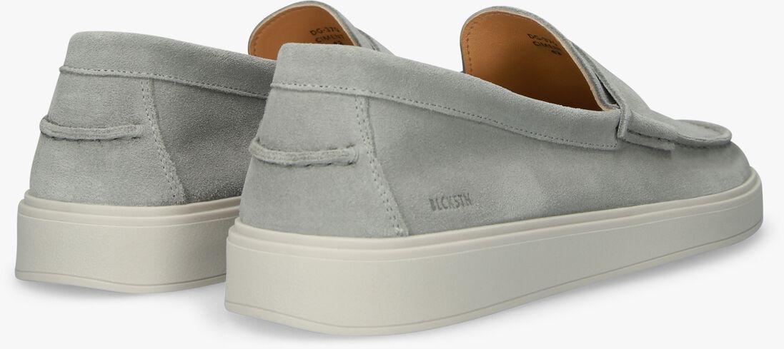 grijze blackstone loafers zuko enzo