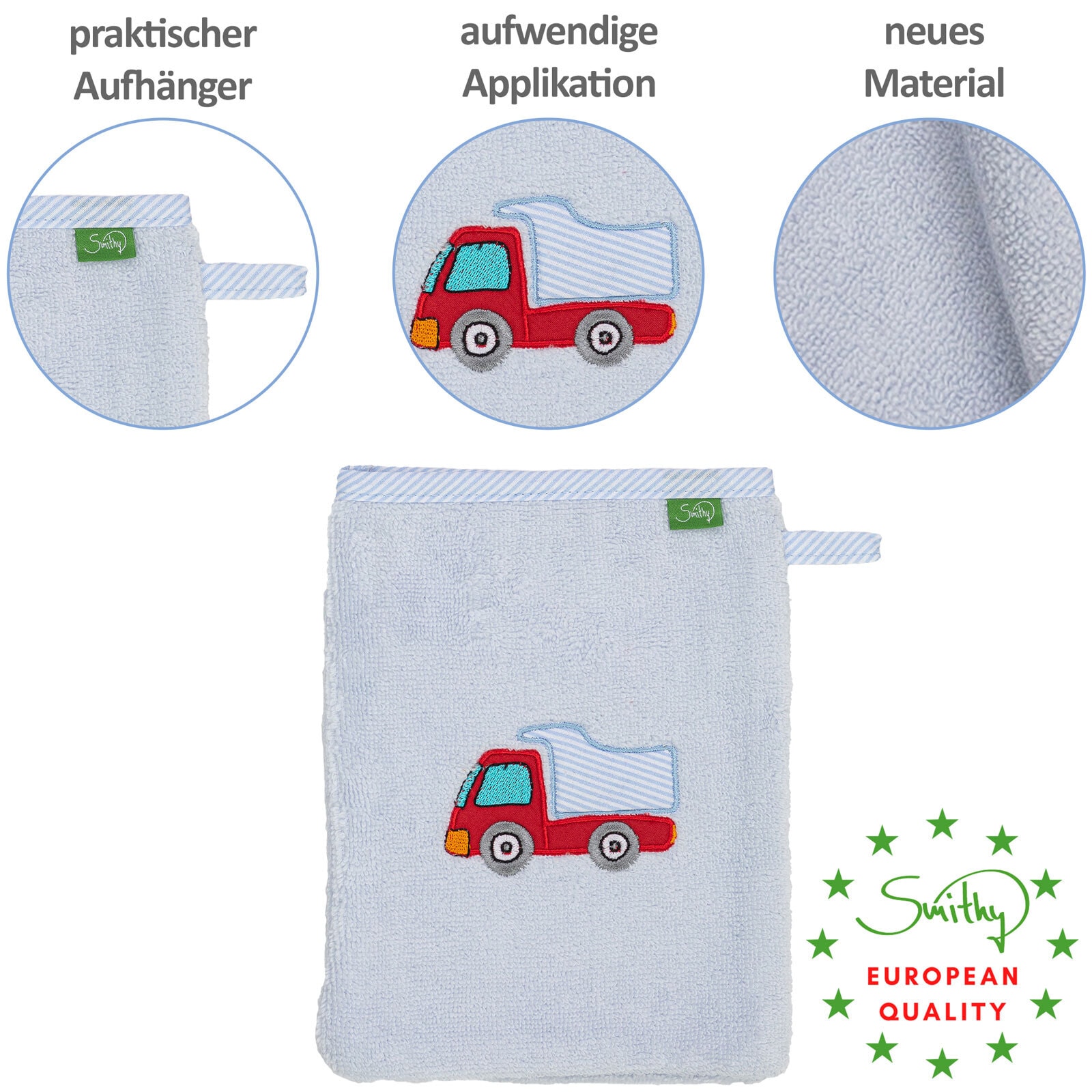Smithy Frottier-Set LASTER 3-teilig blau
