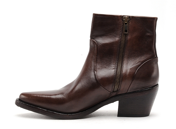 Rosemetal boots bottine talons femme kiffis marron