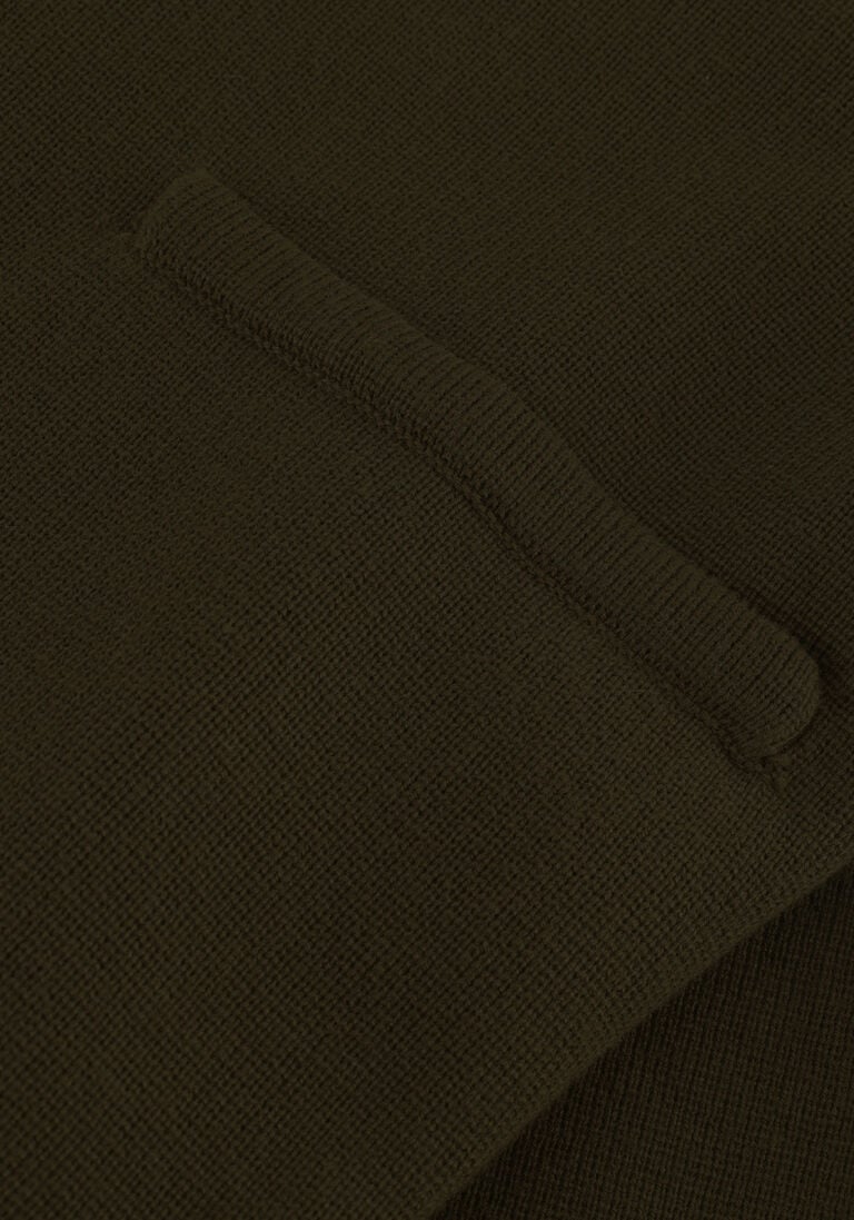 ANOTHER LABEL donkergroene another label pantalon varit knitted pants
