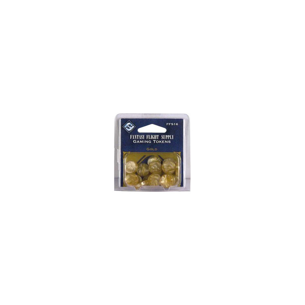 20 Jetons - Or (Gaming Tokens Gold)