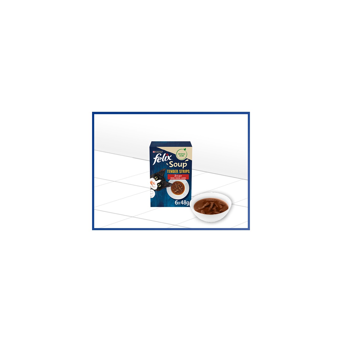 Felix Soup Tender Strips Suppe 24x48g
