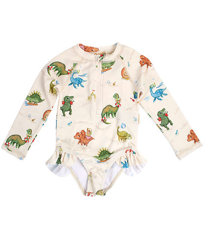 Filibabba Badeanzug - Will - UV50+ - Dino Strand