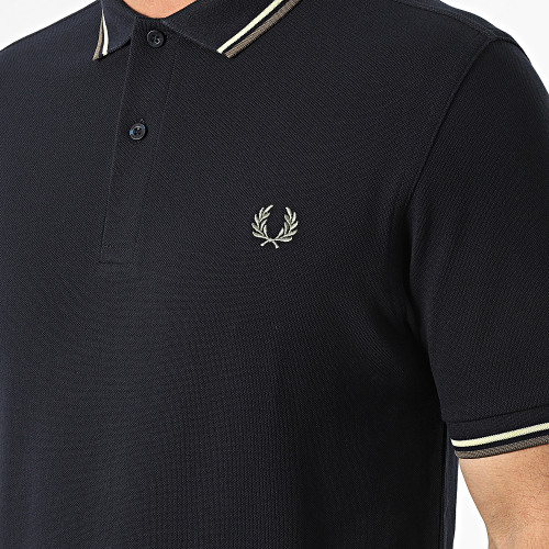 Polo Manches Courtes M3600 Bleu Marine