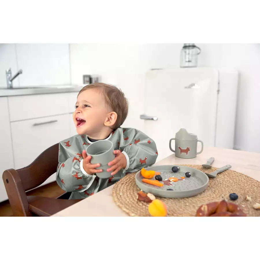 Lässig Ärmellätzchen mit Auffangschutz 2er Pack Little Forest Fuchs