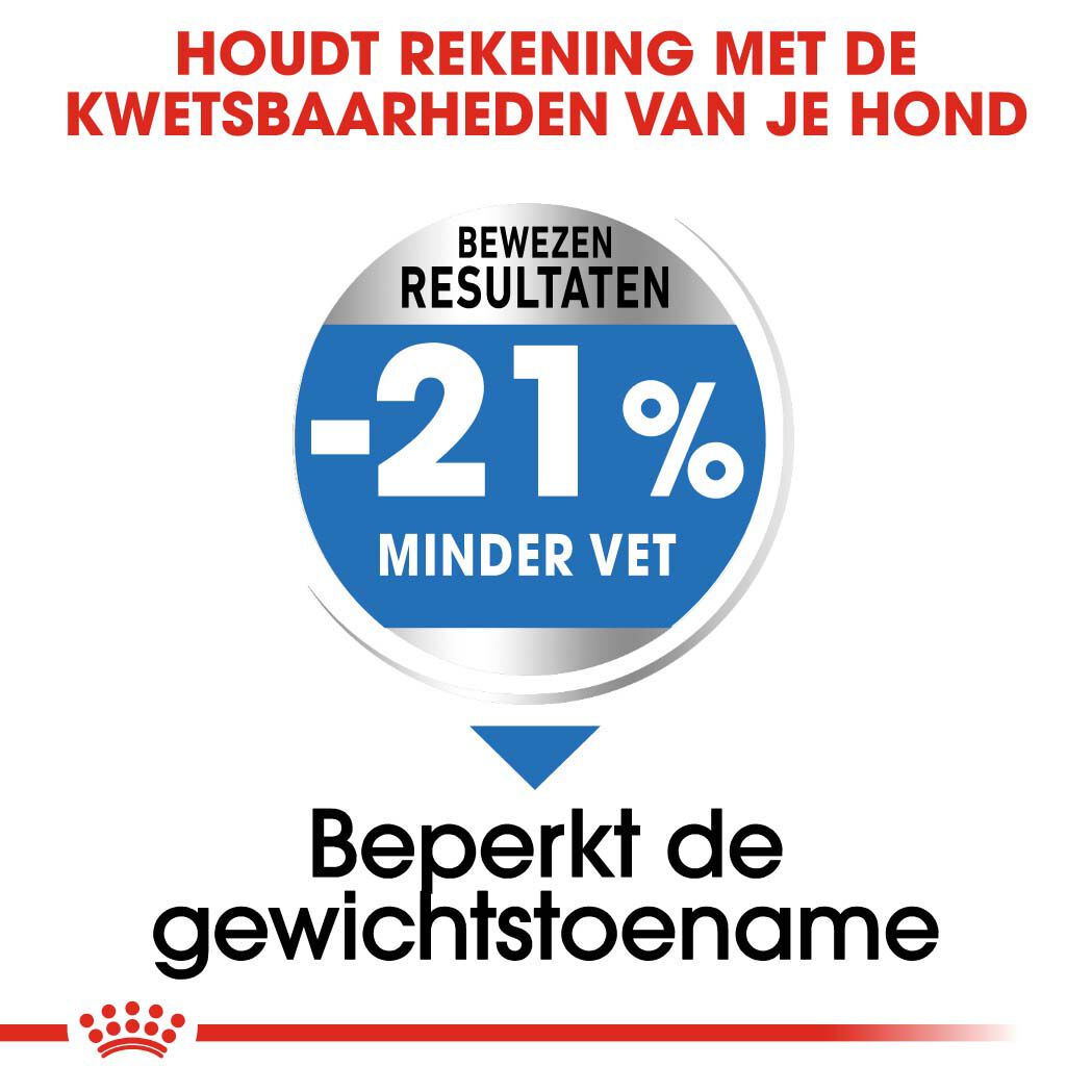 ROYAL CANIN Light Weight Medium - Hondenvoer - 3 Kilogram - gevogelte