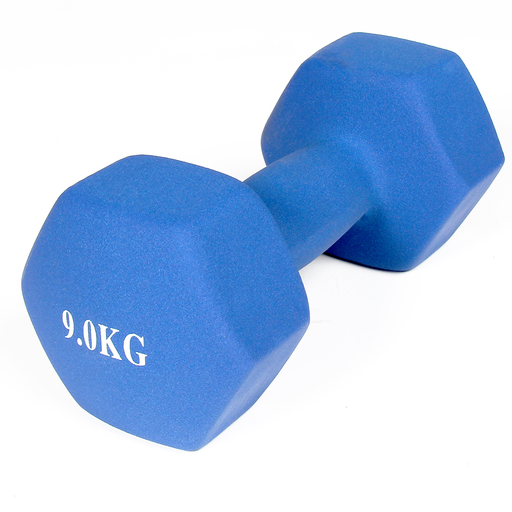 Halteres revestidos de neoprene (conjunto de 2) 9 kg Gladiatorfit