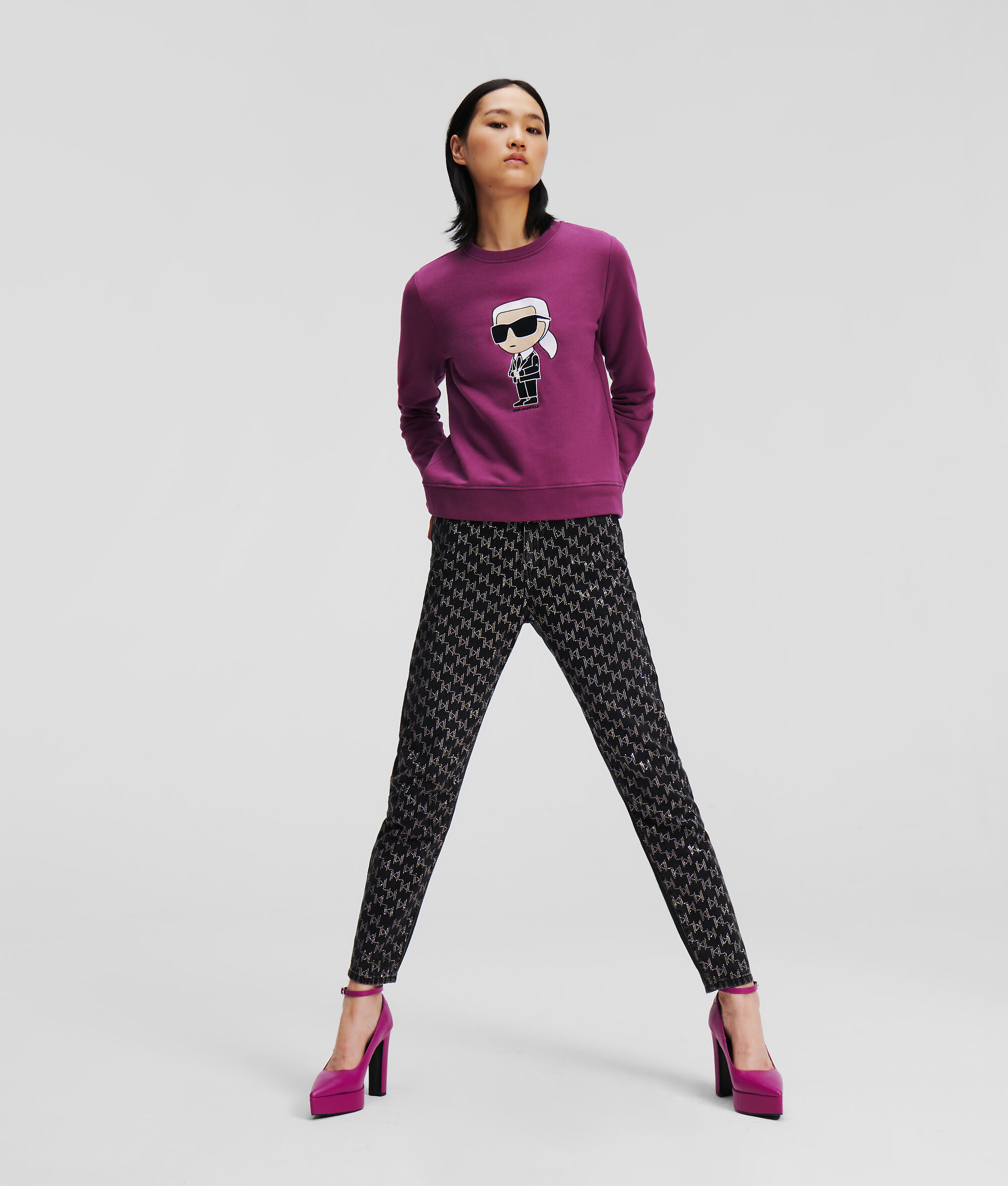 SWEAT-SHIRT KARL IKONIK