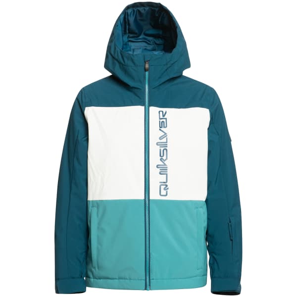 Veste de ski QUIKSILVER SIDE HIT YOUTH JK BRITTANY BRITTANY BLUE
