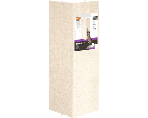 KARLIE sisal hoekkrabplank, 28 x 80 cm, beige