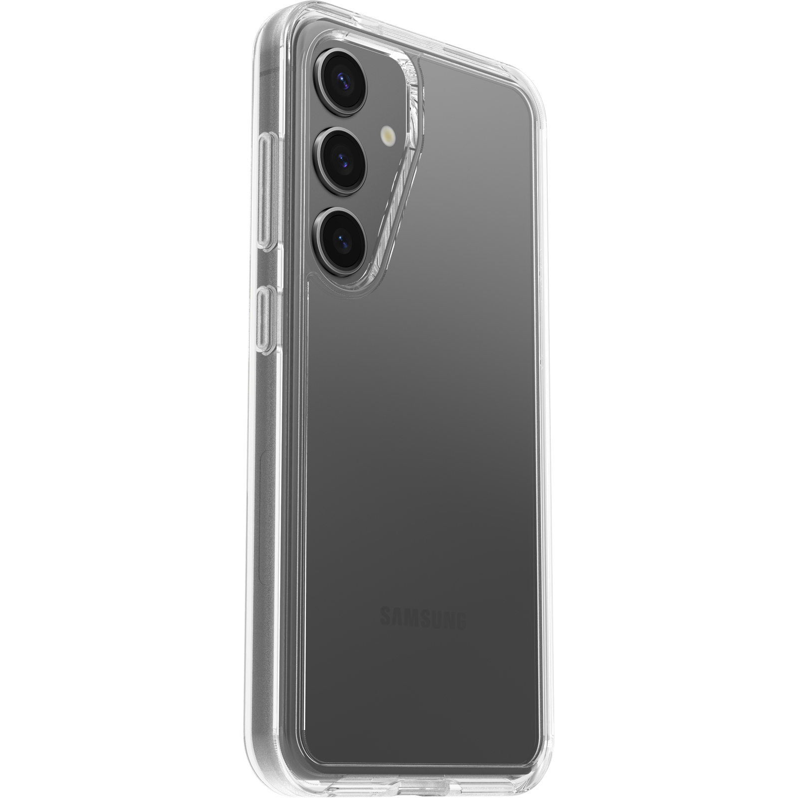Samsung Galaxy S24 Antimikrobielle Schutz Hülle Symmetry Series Recycelter Kunststoff (77-94584) - Transparent