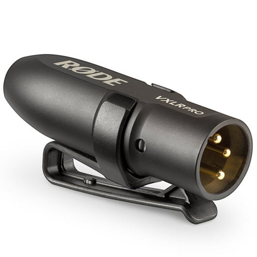 RØDE VXLR Pro 3.5 mm TRS naar XLR adapter met fantoomvoeding omvormer