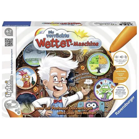 Ravensburger tiptoi Die verrückte Wettermaschine, Lernspiel