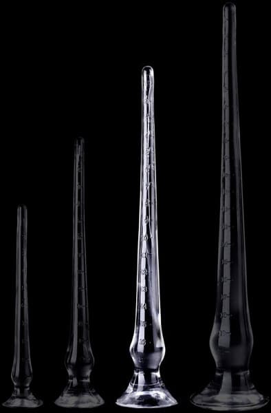 Koxor Long Transparent Dildo Koxor 50 cm Ekstra lang analdildo