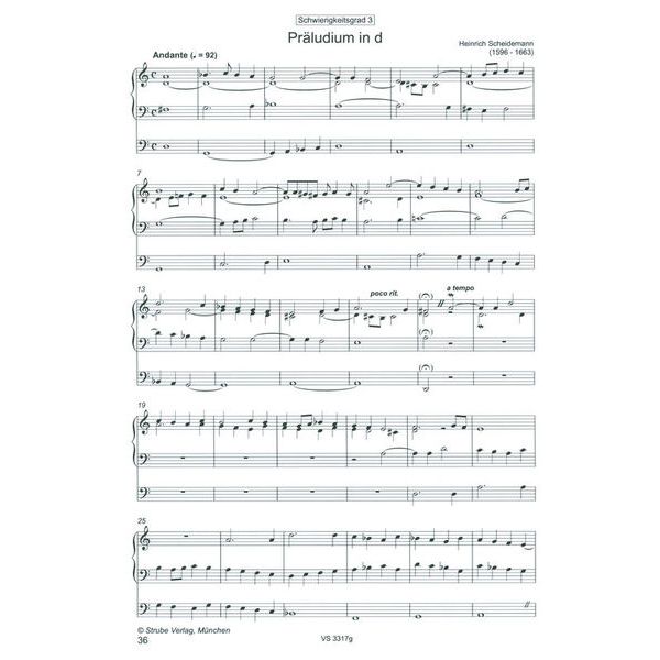 Strube Verlag Orgel spielen mit Hand und Fuß