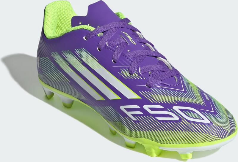 Adidas Perfor ce F50 Club Stevige Multi-Ground Voetbalschoenen Kids Kinderen Paars