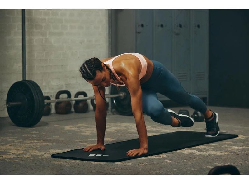 adidas Trainingsmatte Schwarz, 10 mm Yoga-Matte