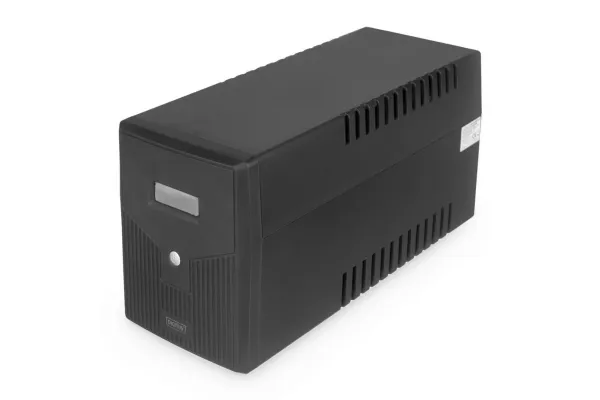 DIGITUS Professional DN-170075 - UPS - AC 230 V - 900 Watt - 1500 VA - 9 At - USB, RS-232 - output-stikforbindelser: 4