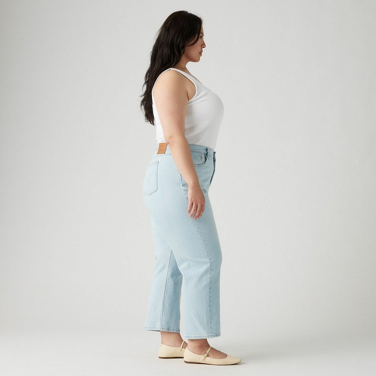 LEVI'S PLUS<br>Calça Jeans 501® Cropped